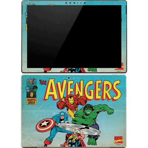Marvel Classic Comics The Avengers Surface Pro 4 Skin